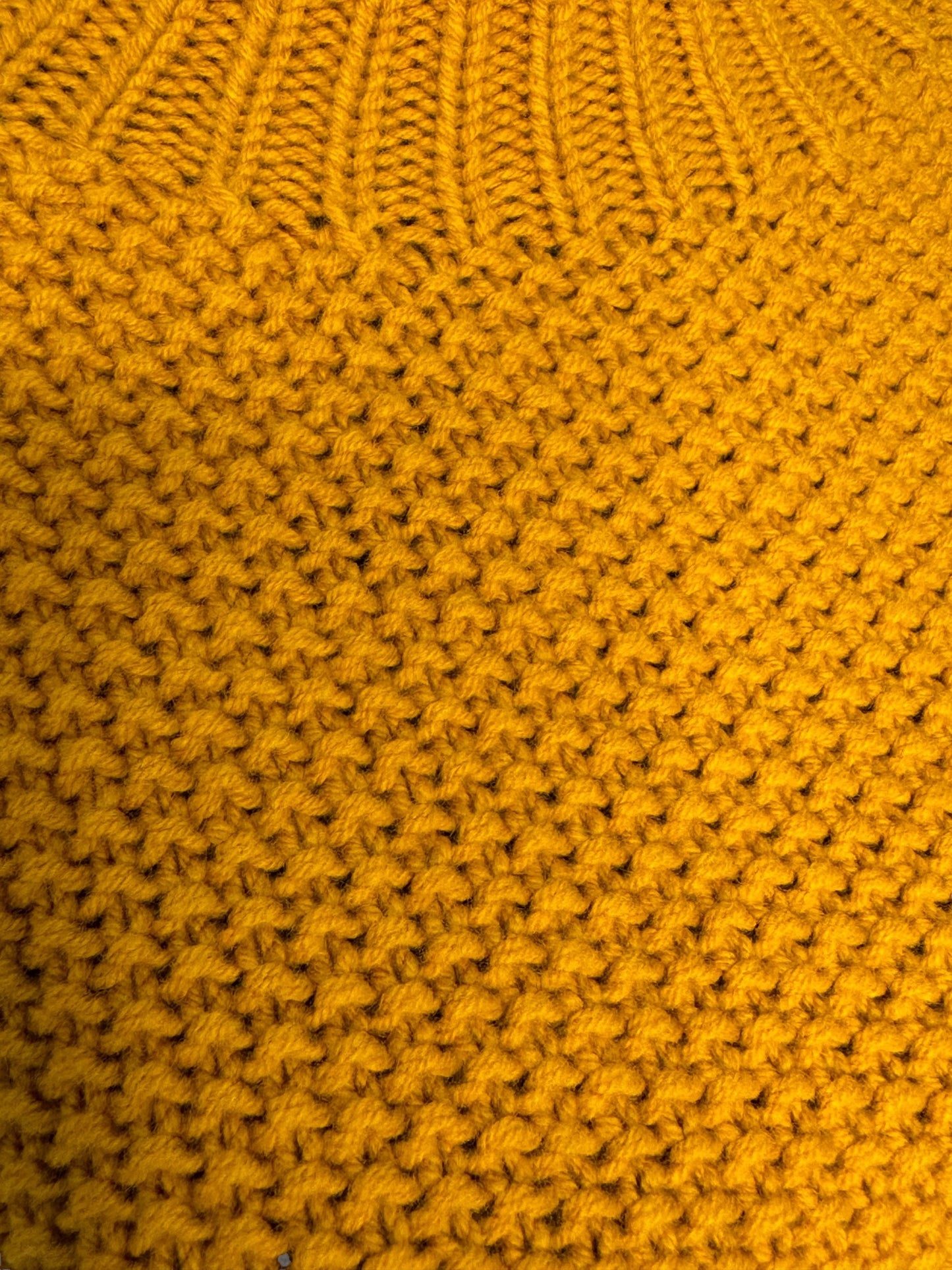 Tiffany Super Fine Lambswool Turtle Neck Jumper- Mustard