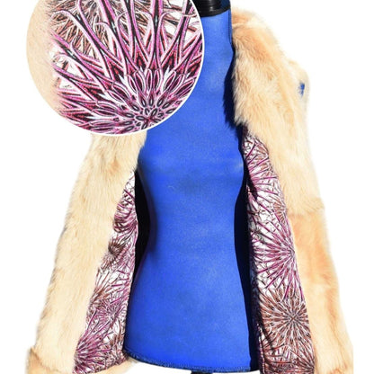 Annabelle Toscana Furry Gilet with Silk Lining