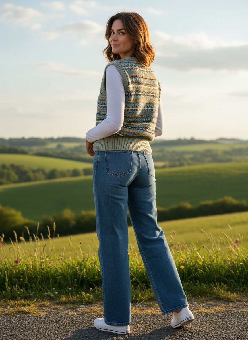 Anna V Neck Super Soft Slipover