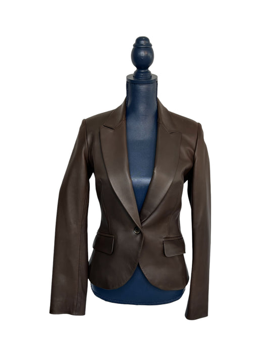 Lola Tailored Brown Blazer