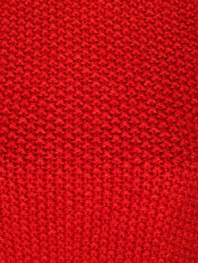 Tiffany Super Fine Lambswool Turtle Neck Jumper- Red