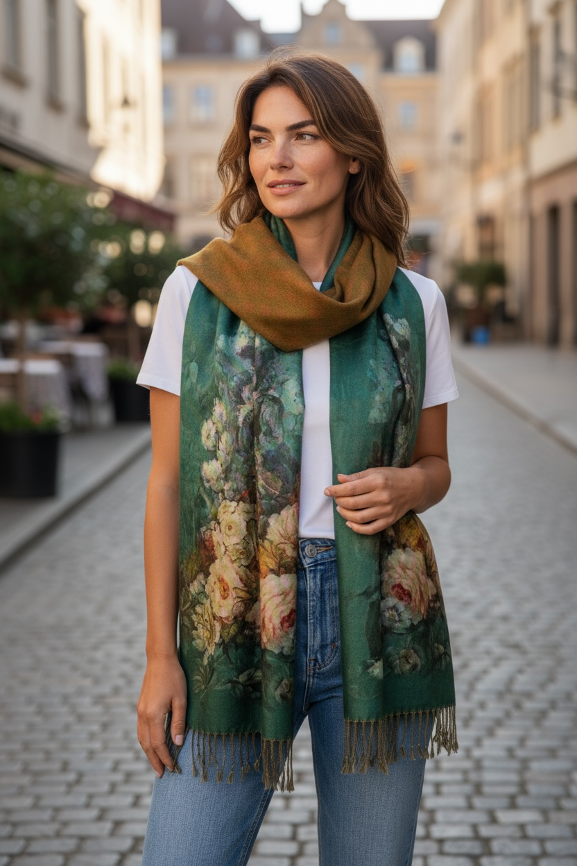 Amalfi Silk Scarf