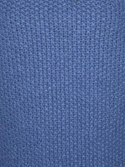 Tiffany Super Fine Lambswool Turtle Neck Jumper- Deep Blue