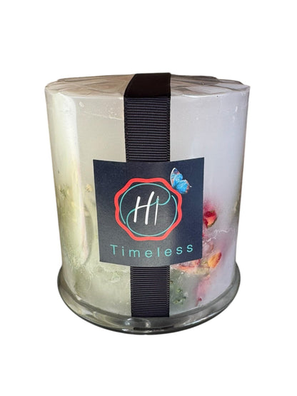 Timeless (Rose) Scented Pillar Candle